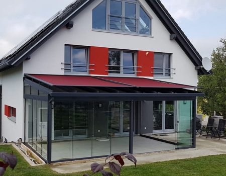 Wintergartenbeschattung